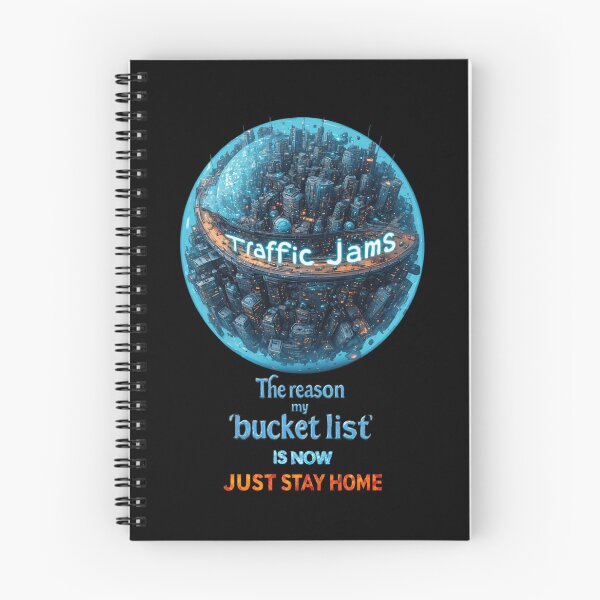 Item preview, Traffic Jams - The reason my 'bucket list' is now just stay home designed and sold by Pirate-Coast.