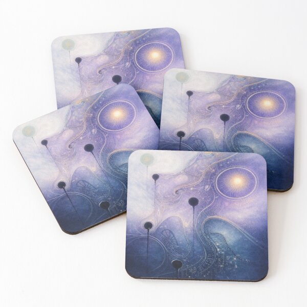 Item preview, The Living Machinery - Lilac Cerulean Ombre  designed and sold by bubblegumphone.