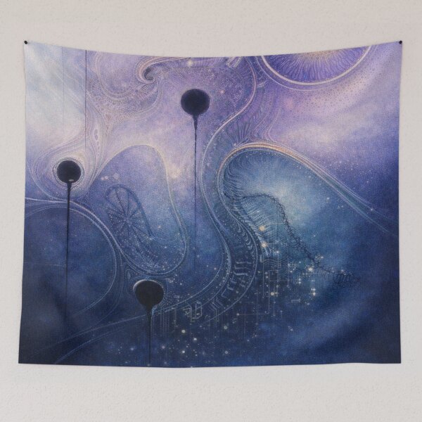 Item preview, The Living Machinery - Lilac Cerulean Ombre  designed and sold by bubblegumphone.
