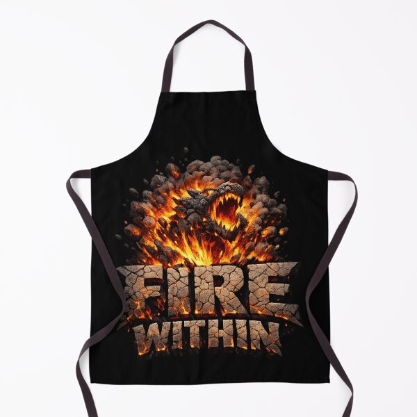 Item preview, Fire Within Lava Monster – Explosive Volcano Beast designed and sold by SidTastic .