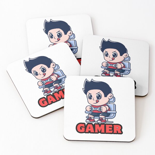 Item preview, Cute gamer boy Playing games  designed and sold by Rasheedaholik.