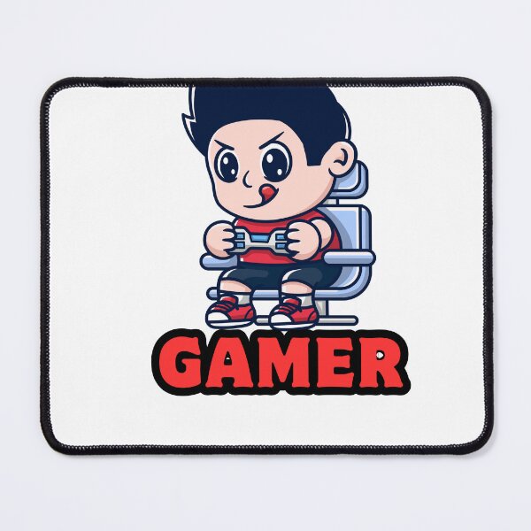 Item preview, Cute gamer boy Playing games  designed and sold by Rasheedaholik.