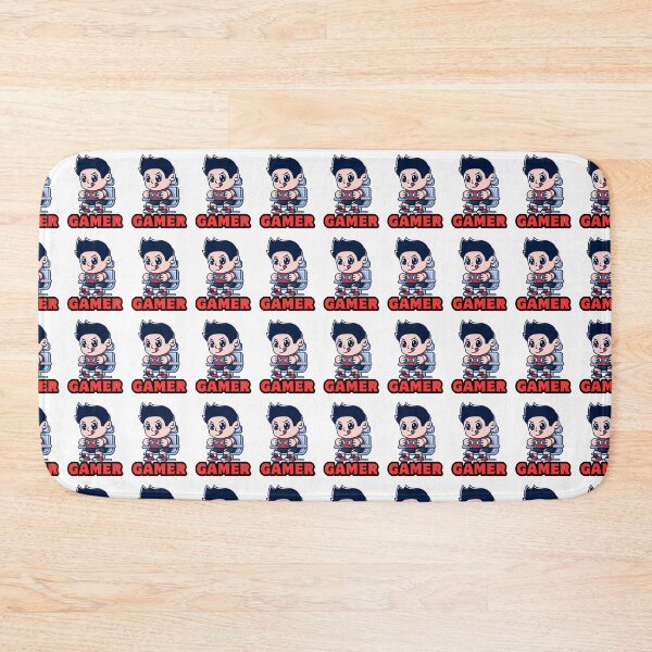Item preview, Cute gamer boy Playing games  designed and sold by Rasheedaholik.