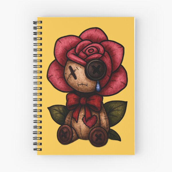 Item preview, Sad Rose Rag Doll with Button Eyes designed and sold by Ecosetereos.