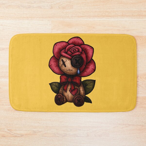 Item preview, Sad Rose Rag Doll with Button Eyes designed and sold by Ecosetereos.