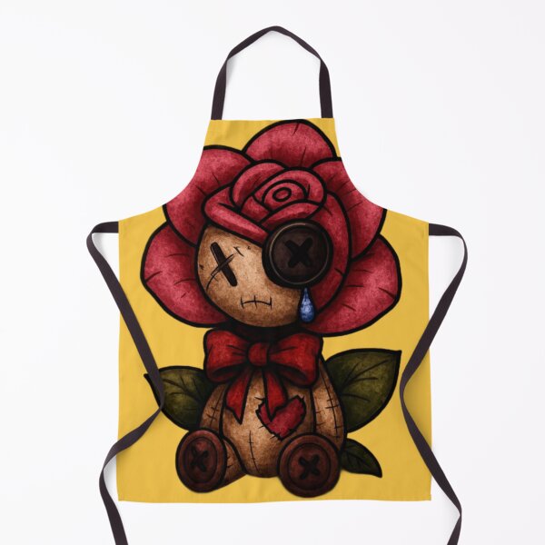 Item preview, Sad Rose Rag Doll with Button Eyes designed and sold by Ecosetereos.