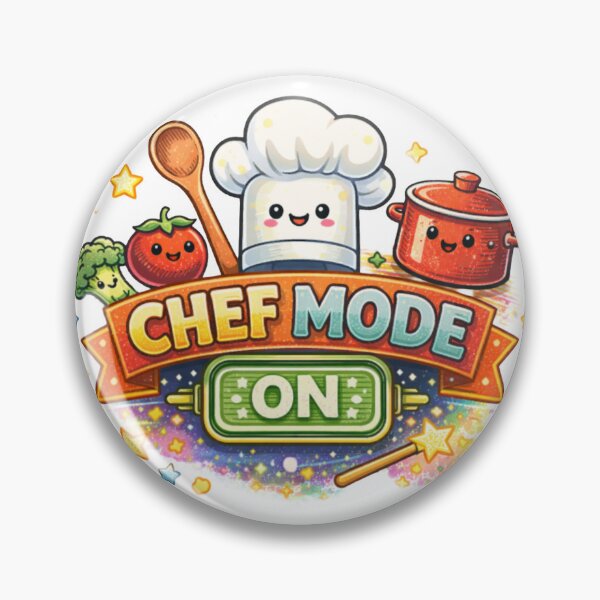 Item preview, Chef Mode On Cute Kawaii Cooking Design designed and sold by MIArt Studio.