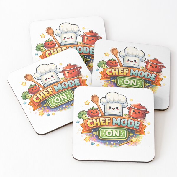 Item preview, Chef Mode On Cute Kawaii Cooking Design designed and sold by MIArt Studio.