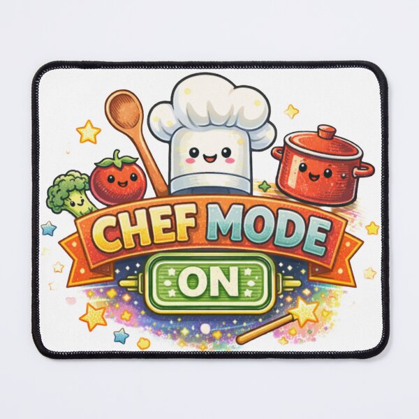 Item preview, Chef Mode On Cute Kawaii Cooking Design designed and sold by MIArt Studio.