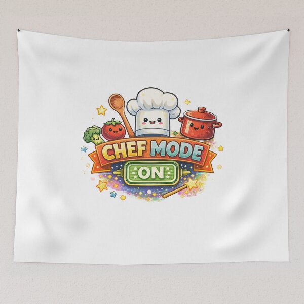 Item preview, Chef Mode On Cute Kawaii Cooking Design designed and sold by MIArt Studio.