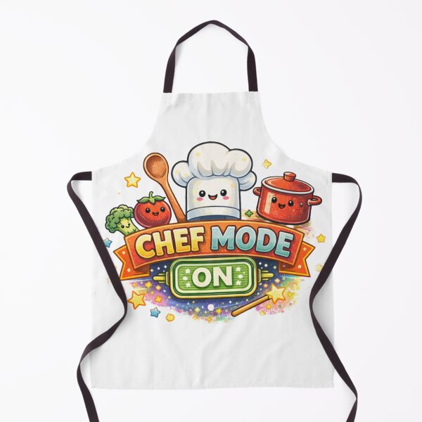 Item preview, Chef Mode On Cute Kawaii Cooking Design designed and sold by MIArt Studio.