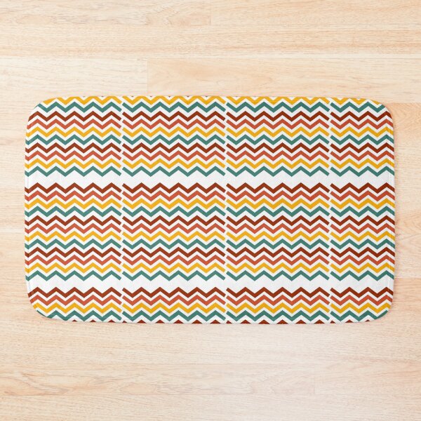 Item preview, Retro Chevron Pattern – Colorful Zigzag Geometric Design designed and sold by Artsy Corner.