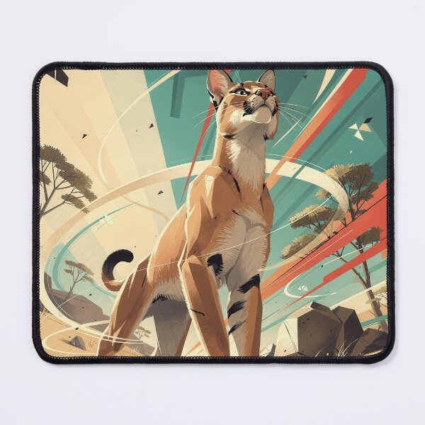 Item preview, Caracal of the Savannah – Wildlife Kings designed and sold by Earth Celebration Designs.