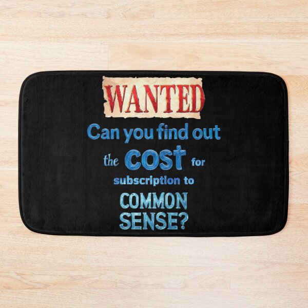 Item preview, Wanted - Can you find out the cost for subscription to Common Sense designed and sold by Pirate-Coast.