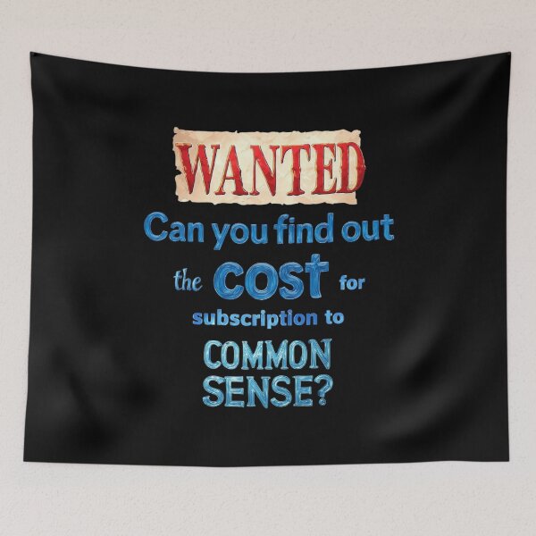 Item preview, Wanted - Can you find out the cost for subscription to Common Sense designed and sold by Pirate-Coast.