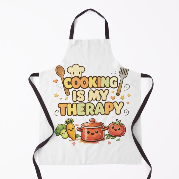 Item preview, Cooking Is My Therapy Cute Kawaii Cooking designed and sold by MIArt Studio.