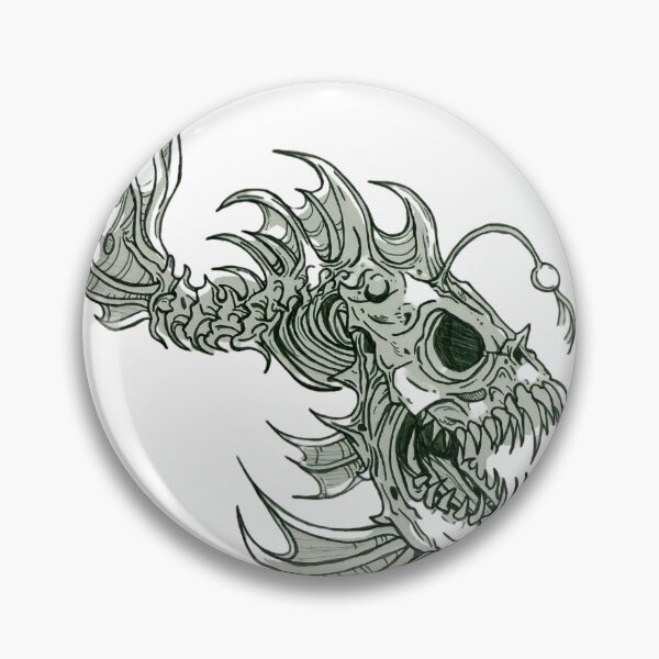 Item preview, Vicious Angler Fish designed and sold by meagzgordon.