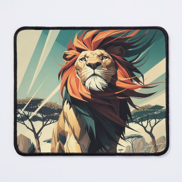 Item preview, Lion of the Savannah – Wildlife Kings designed and sold by Earth Celebration Designs.
