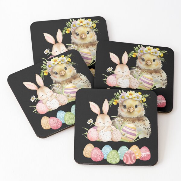 Item preview, Easter Chicken and Bunny designed and sold by SEASTAR2711.
