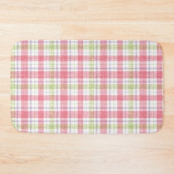Item preview, Spring Tartan: Soft Pastel Check Pattern designed and sold by Nekogobido.