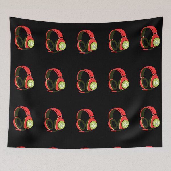 Item preview, Boy or Girl Gamer Headphones Red Colour - Gaming  designed and sold by Rasheedaholik.