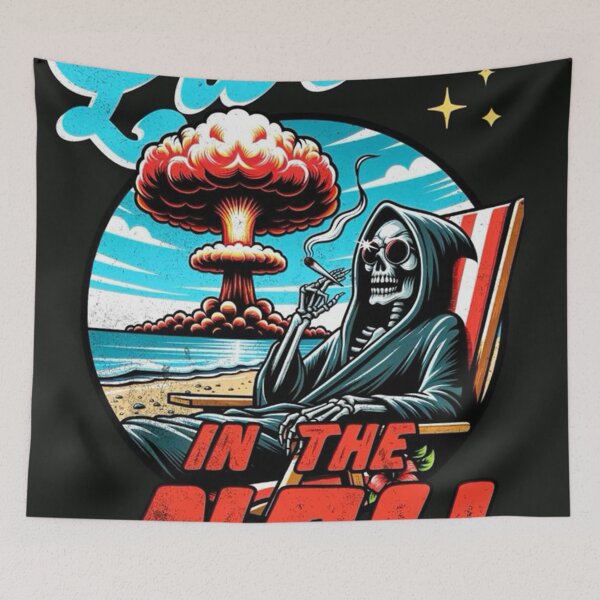 Item preview, Grim Reaper The Beach Vibes designed and sold by disktivsucky.