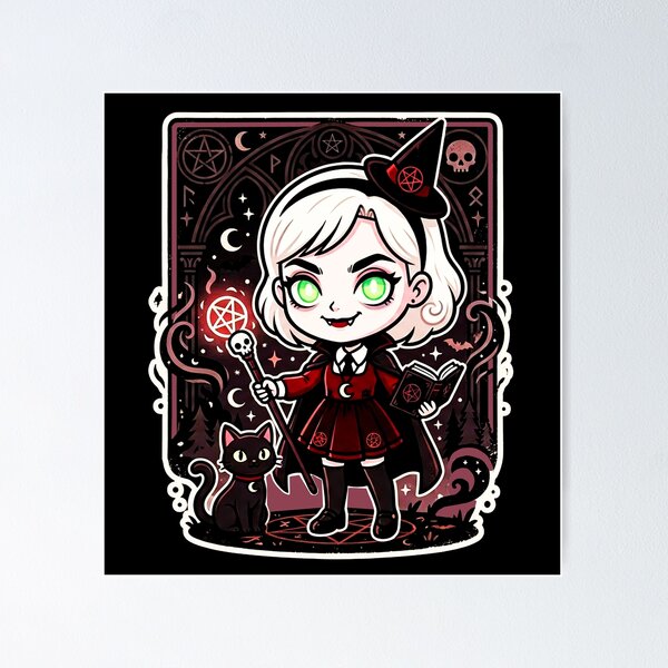Item preview, Cute Horro - Sabrina Spellman designed and sold by Pontoart.