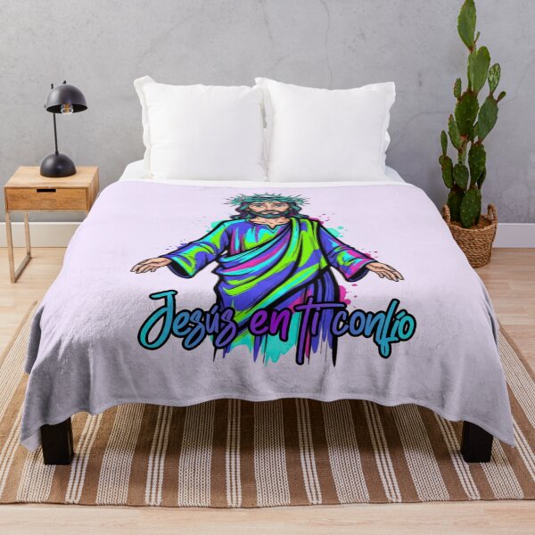Item preview, Light of the World: Jesus in Neon Colors and Infinite Trust designed and sold by keythxctrs.