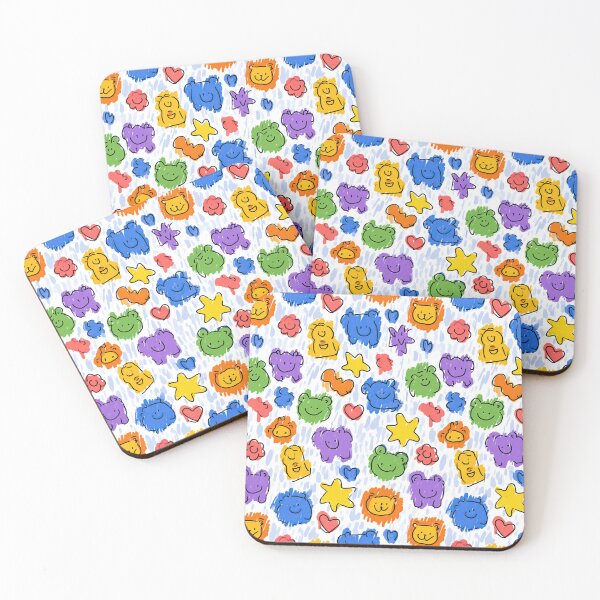 Item preview, Funny Little Monsters and Stars Pattern designed and sold by Piotrek0001.