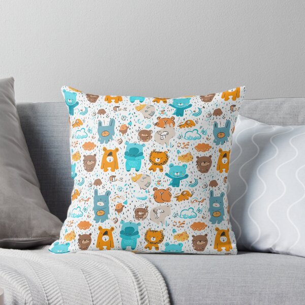 Item preview, Dreamy Bears and Clouds Sky Pattern designed and sold by Piotrek0001.