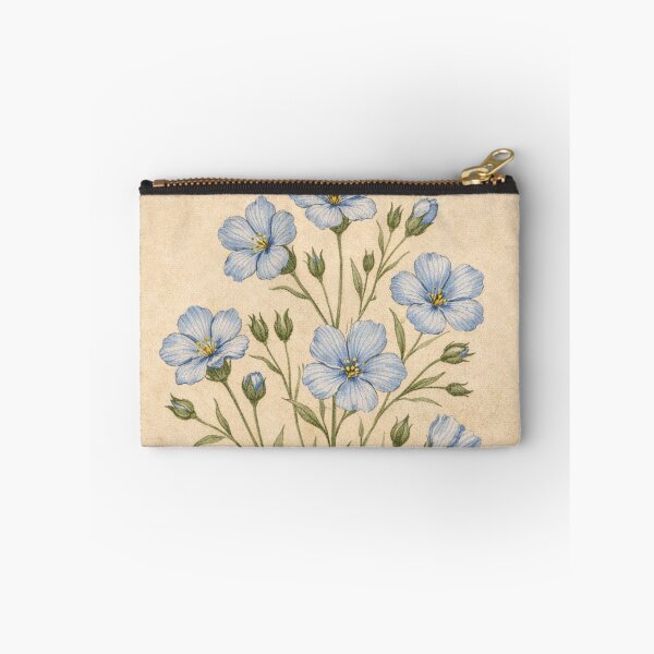 Item preview, Vintage Flax Botanical Illustration - Linum Usitatissimum Antique Botanical Print designed and sold by Darlin8888.