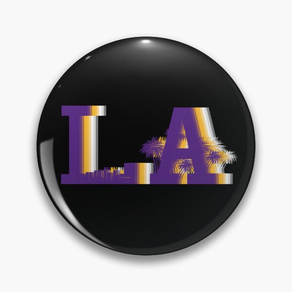 Item preview, Los Angeles Purple Gold City Blur Graphic designed and sold by InTrendSick.