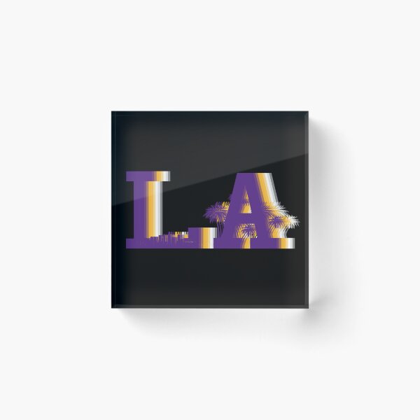 Item preview, Los Angeles Purple Gold City Blur Graphic designed and sold by InTrendSick.