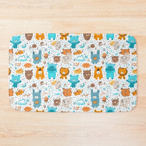 Item preview, Dreamy Bears and Clouds Sky Pattern designed and sold by Piotrek0001.