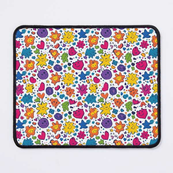 Item preview, Colorful Geometric Smiley Faces Pattern designed and sold by Piotrek0001.