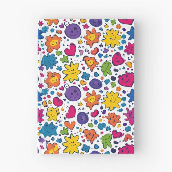 Item preview, Colorful Geometric Smiley Faces Pattern designed and sold by Piotrek0001.