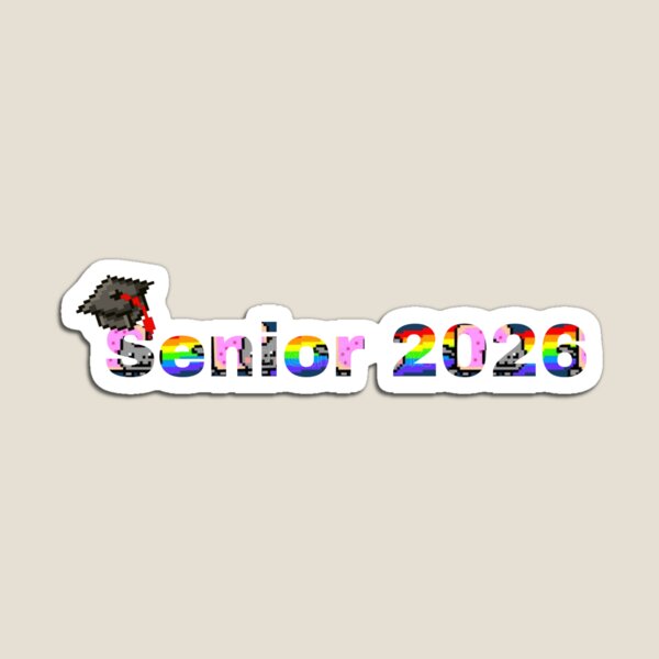 Item preview, Senior 2026 Nyan Cat Sticker designed and sold by BR33ZYE.