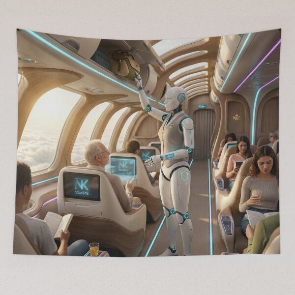 Item preview, NK-Studios: Futuristic flight comfort in a biophilic utopia designed and sold by NK-Studios .