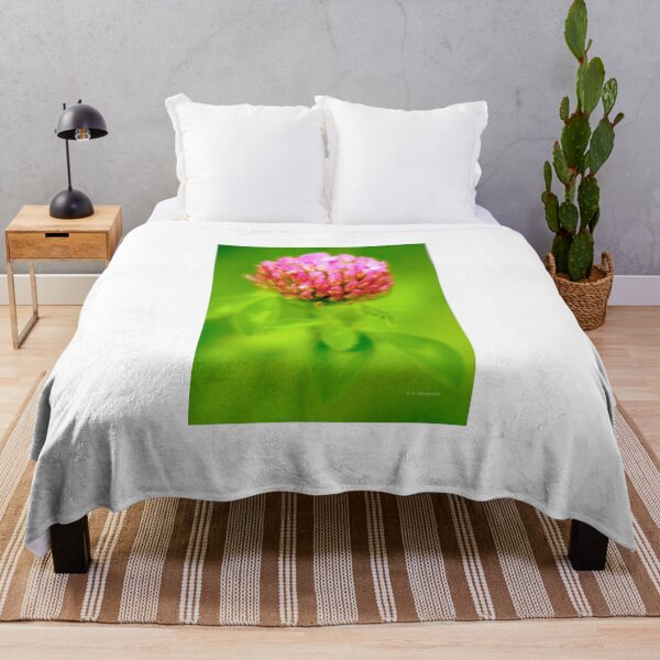 Item preview, Red Clover Flower in Hazy Sunlight designed and sold by AMacGPhilly.