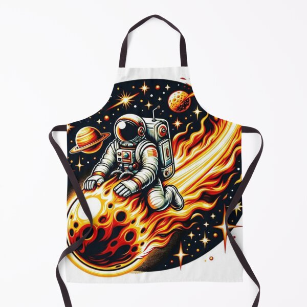 Item preview, Astronaut Riding Fire Meteor designed and sold by disktivsucky.