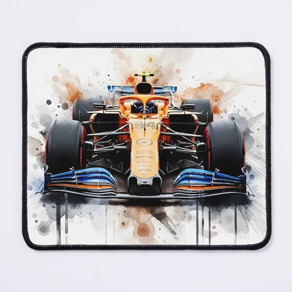Item preview, Formula 1 Racing Car Watercolor Illustration Modern F1 Motorsport Art designed and sold by Motorline44.
