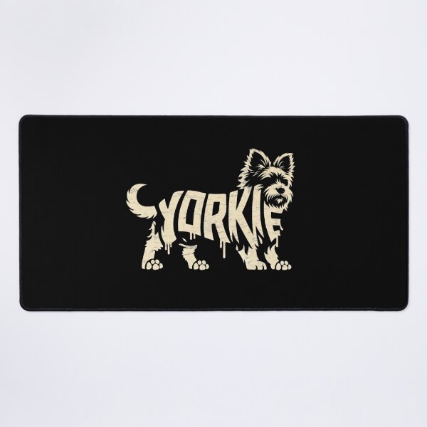Item preview, Yorkie Dog Breed Design – Cute Yorkshire Terrier Silhouette, Yorkie Lover Gift, Small Dog Owner Shirt designed and sold by VibeOffline Studio.