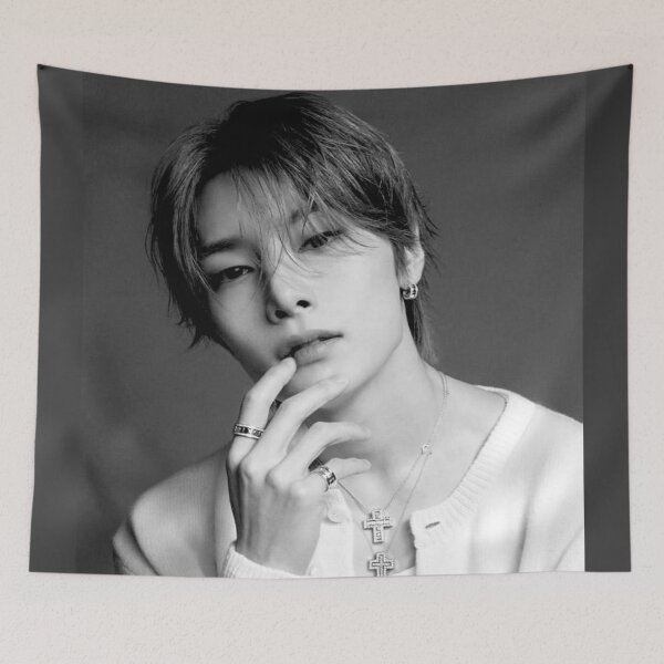 Item preview, Stray Kids IN photoshoot image poster Jeongin Maknae Hot you make stray kids stay skz skzoo kpop boyfriend material bang chan lee know changbin hyunjin han seungmin felix designed and sold by Kpop-Noona.