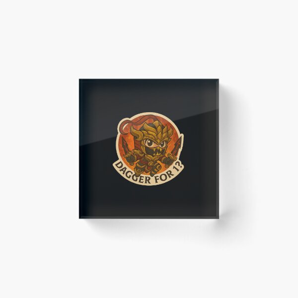 Item preview, Dagger For One? designed and sold by Firecat's Lair.
