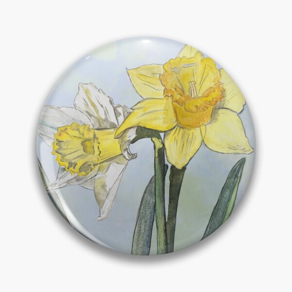 Item preview, Watercolour Daffodils to Welcome in the Spring designed and sold by ESIKCreates.