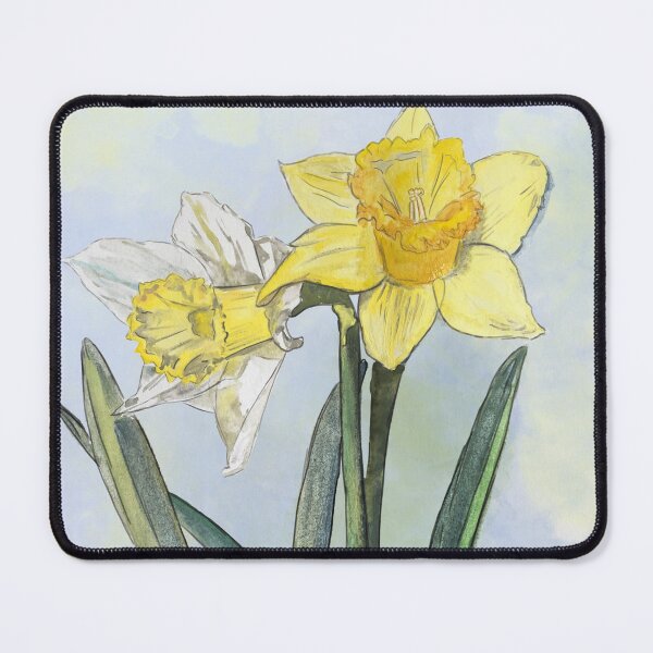 Item preview, Watercolour Daffodils to Welcome in the Spring designed and sold by ESIKCreates.