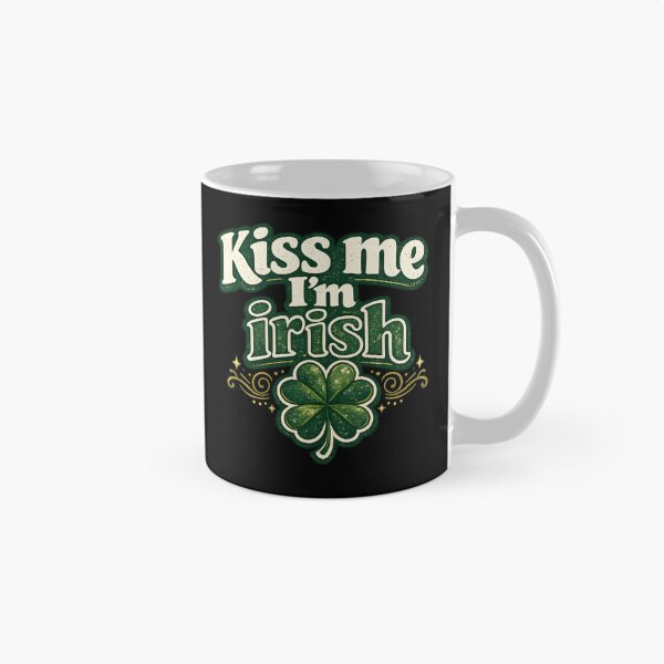 Item preview, Kiss Me I'm Irish St Patricks Day Irish Pride designed and sold by Feral Feline.