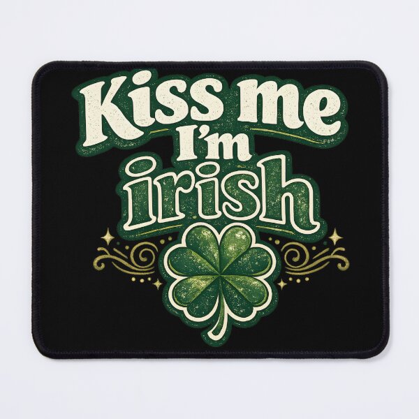 Item preview, Kiss Me I'm Irish St Patricks Day Irish Pride designed and sold by Retro Rascals Co..