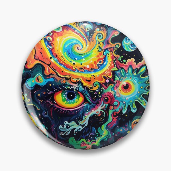 Item preview, Psychedelic 60s Pattern Graffiti Street Artwork designed and sold by Inished Productions.