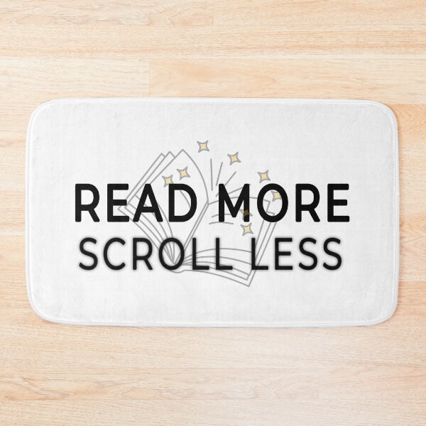 Item preview, Scroll Less – Digital Wellness Minimalist Design designed and sold by ForcePrint.